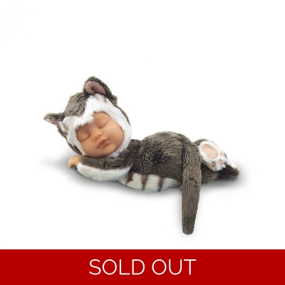 Anne Geddes 579122 Baby Kitten Doll Classic Collection